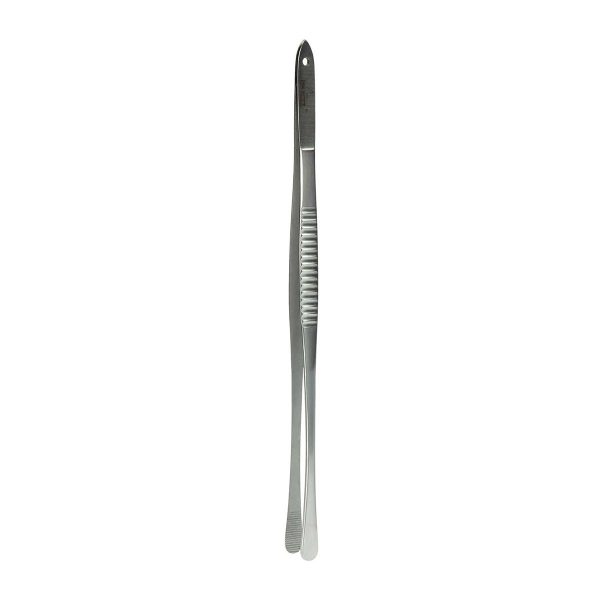 Pinza chef acciaio inox punta larga 30 cm